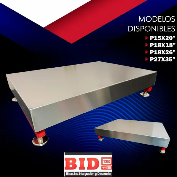 Plataforma Industrial de 1.80 × 2.80 m
